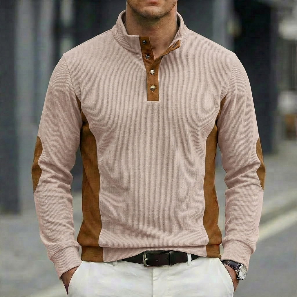 Corduroy Button Up Shirt Men - Хит продаж! Новая повседневная мужская рубашка-поло