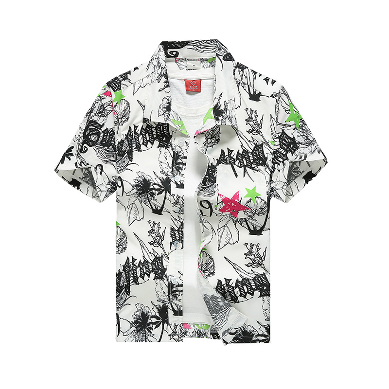 Летние мужские гавайские повсе – обзор и цена Vintage Hawaiian Floral Shirt