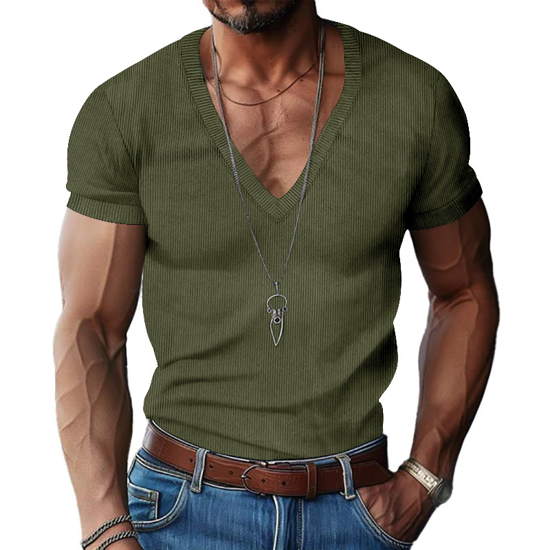 Мужская летняя футболка из вел – обзор и цена Corduroy Button Up Shirt Men
