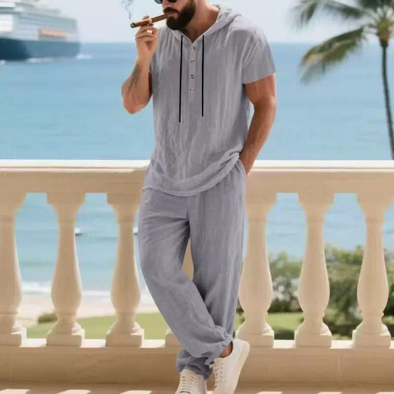 Мужской американский ретро-кос – обзор и цена Mens Linen Shirt Long Sleeve