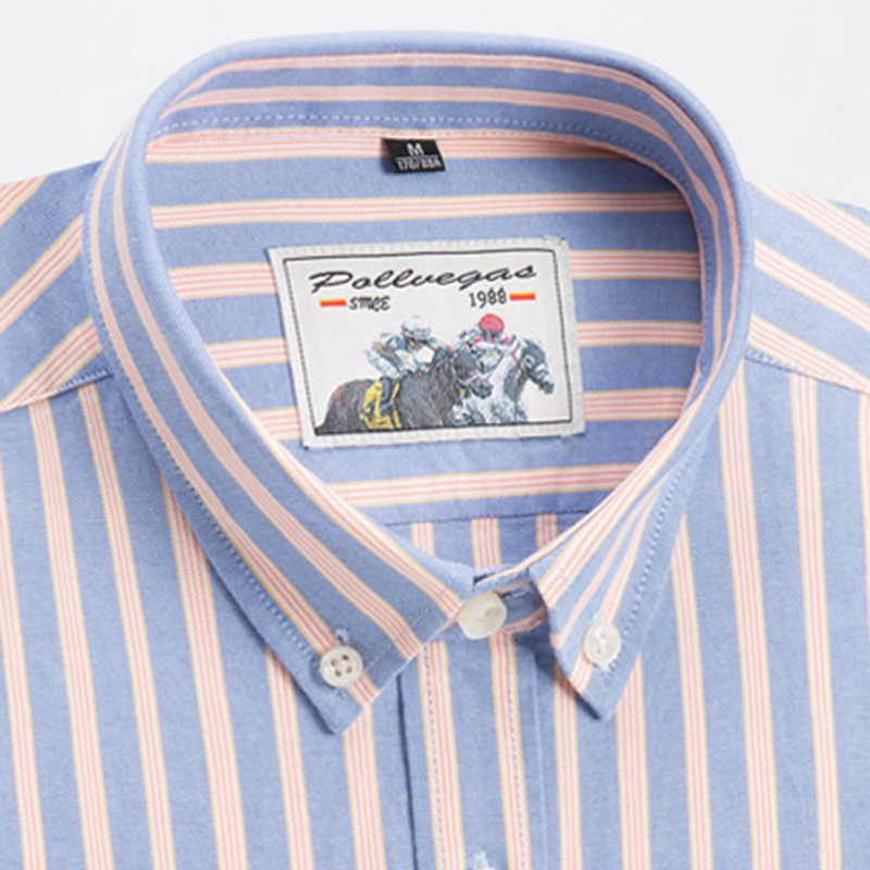 Новые мужские рубашки из 100%  – обзор и цена Oxford Cotton Casual Shirt Business