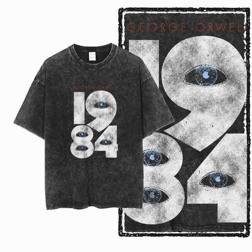 G02 Эксклюзивная мужская футбо – обзор и цена Acid Wash Vintage Graphic T Shirt