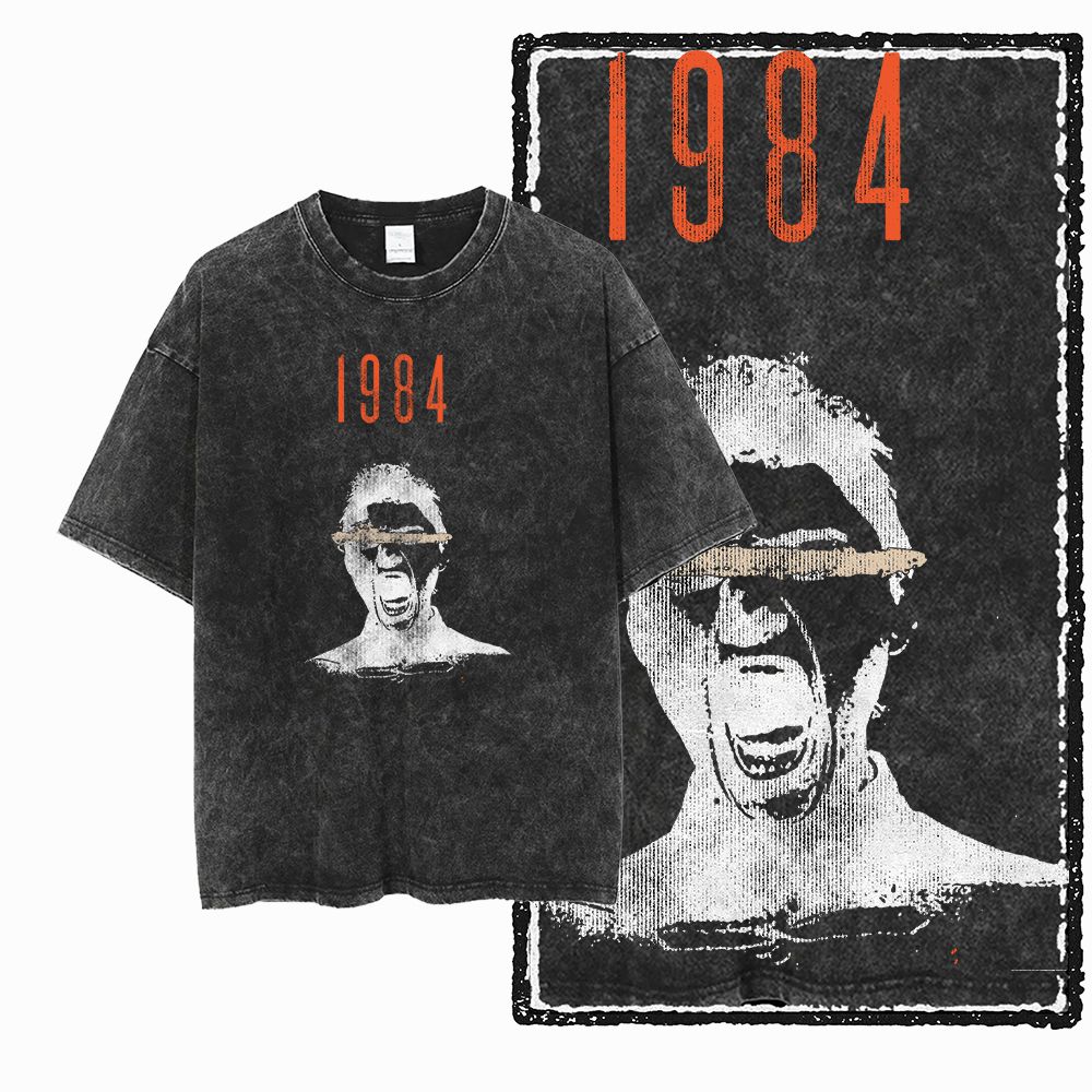 G02 Эксклюзивная мужская футбо – обзор и цена Acid Wash Vintage Graphic T Shirt