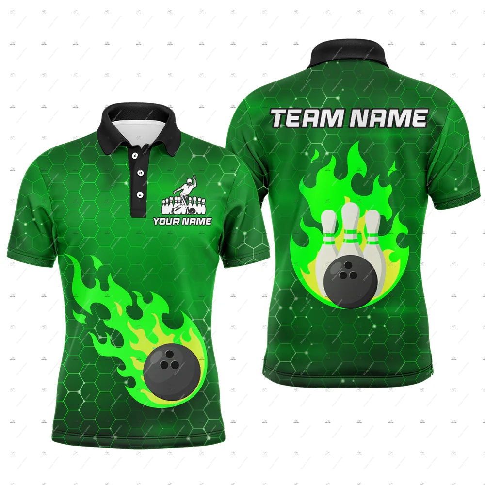 Футболка-поло с коротким рукав – обзор и цена Short Sleeve Bowling Shirt Retro