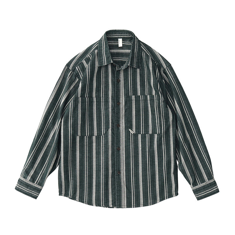 Мужская винтажная рубашка в яп – обзор и цена Corduroy Button Up Shirt Men