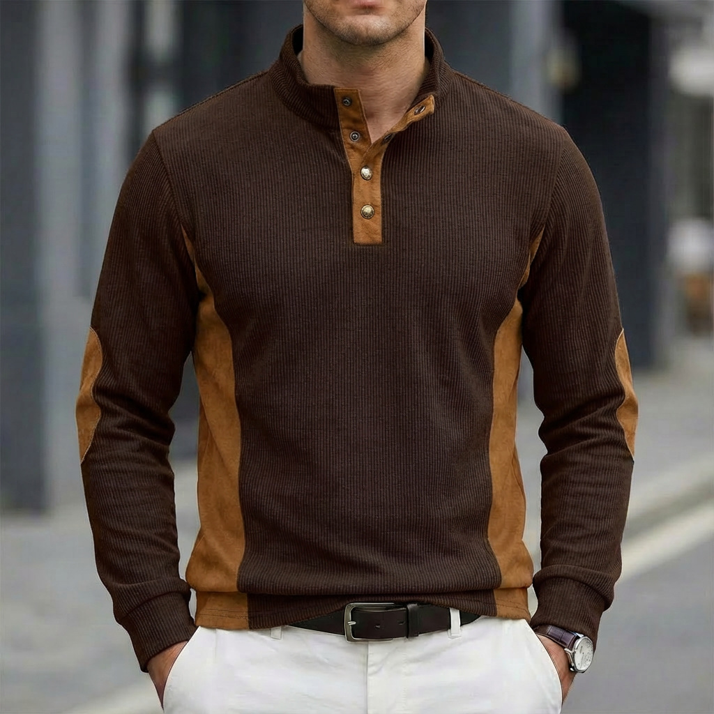 Хит продаж! Новая повседневная – обзор и цена Corduroy Button Up Shirt Men