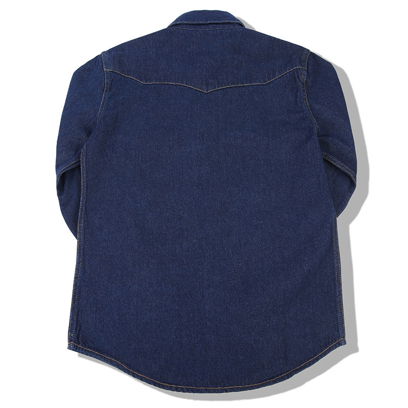 Винтажные джинсовые рубашки Am – обзор и цена Mens Western Denim Pearl Snap Shirt