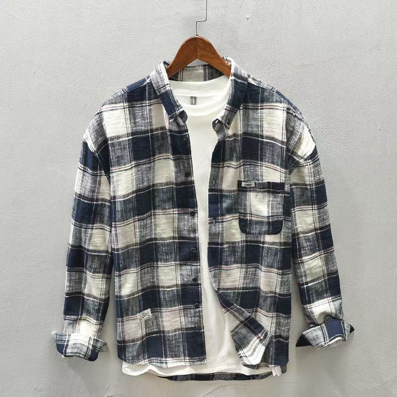 Новая клетчатая повседневная р – обзор и цена Flannel Plaid Shirt Heavy Weight
