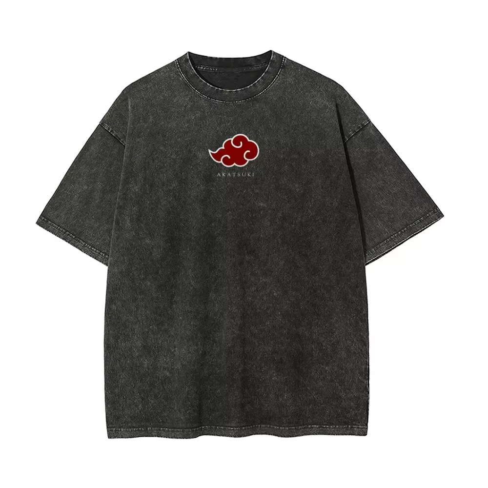 НОВАЯ футболка Naruto Itachi U – обзор и цена Acid Wash Vintage Graphic T Shirt