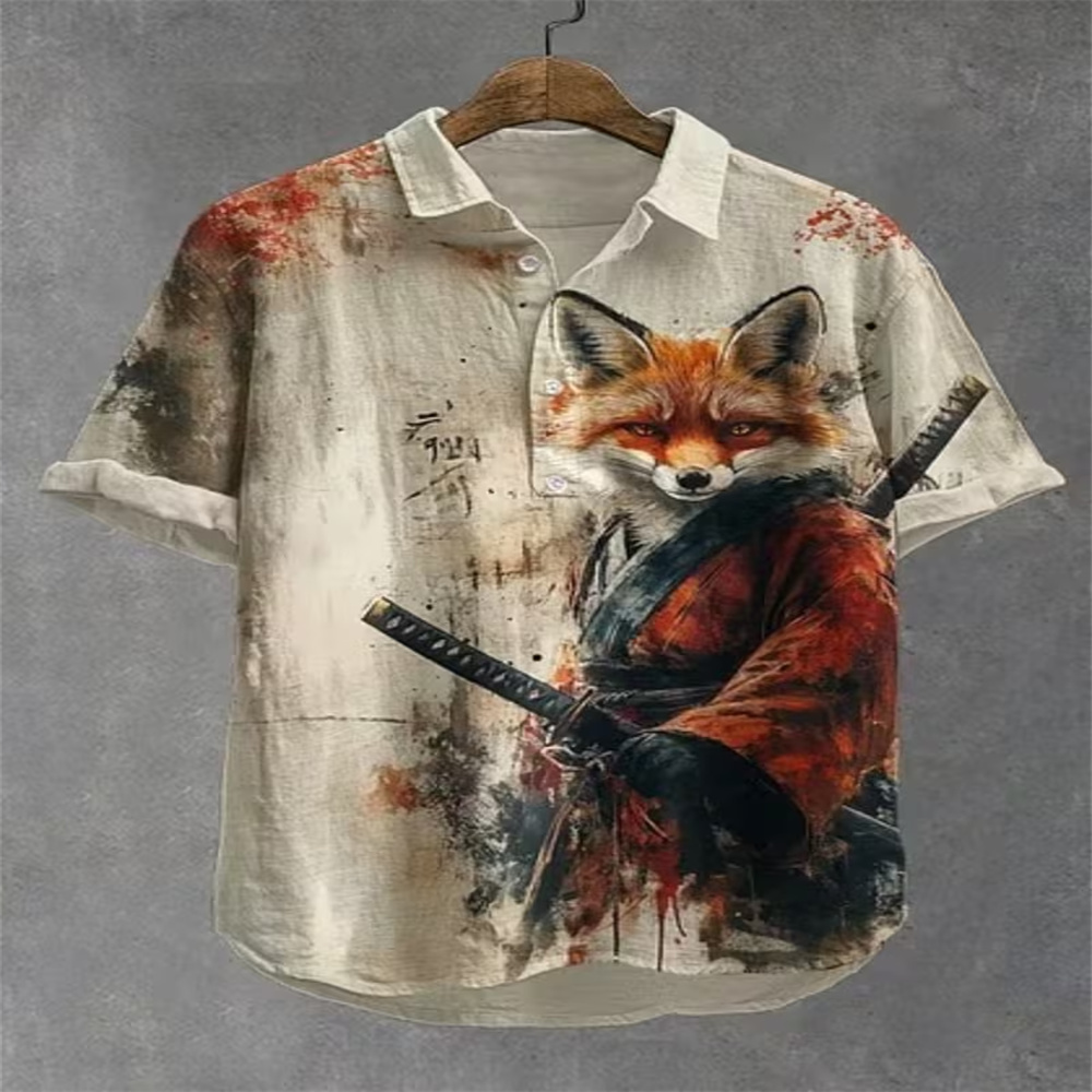 Мужская рубашка-поло с коротки – обзор и цена Vintage Hawaiian Floral Shirt