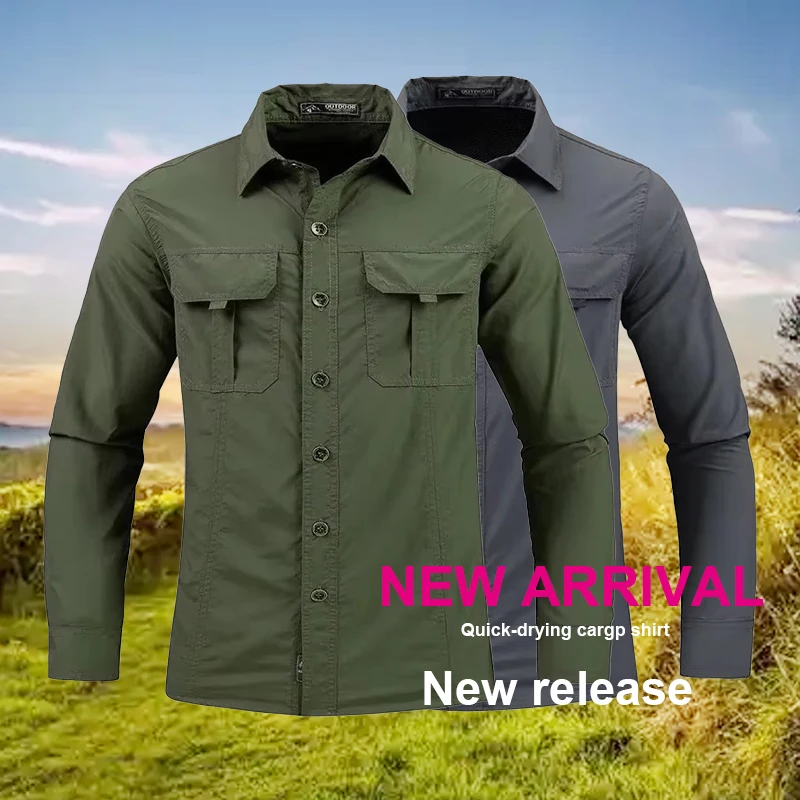 5XL Мужская легкая быстросохну – обзор и цена Tactical Military Shirt Cargo