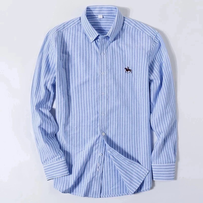 Качественная мужская рубашка-о – обзор и цена Oxford Cotton Casual Shirt Business