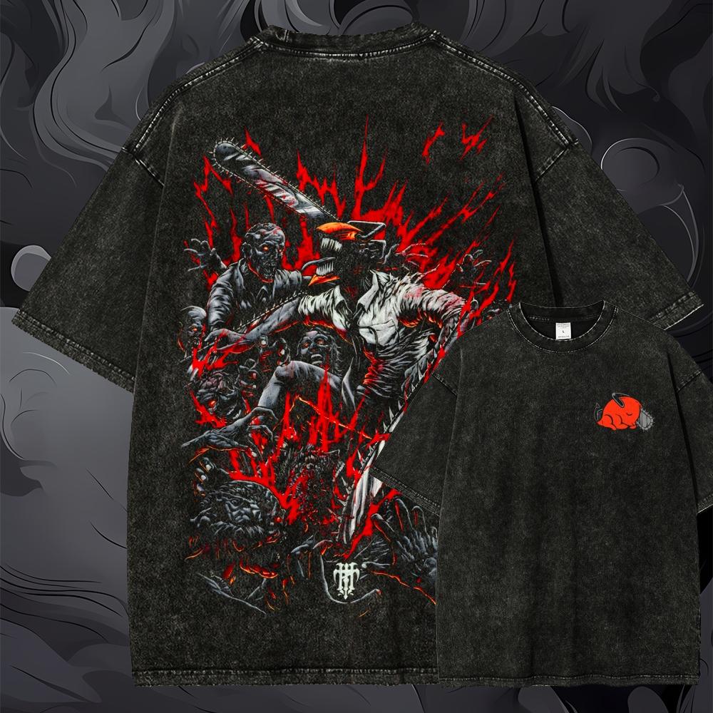Футболка оверсайз с графически – обзор и цена Acid Wash Vintage Graphic T Shirt