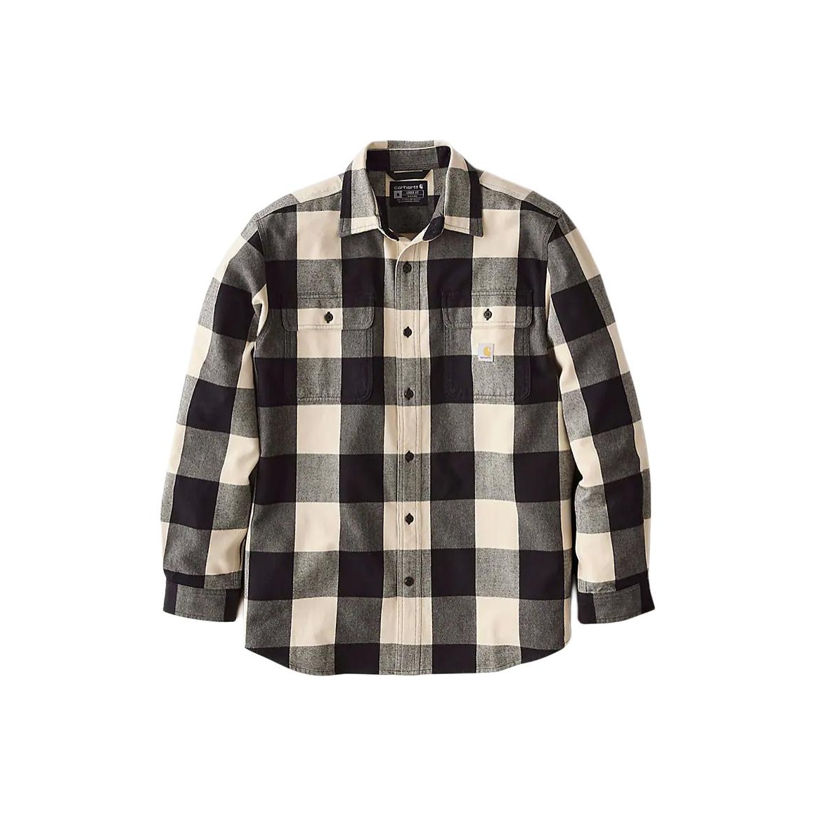 Carhartt FW25 107013 Мужская р – обзор и цена Flannel Plaid Shirt Heavy Weight