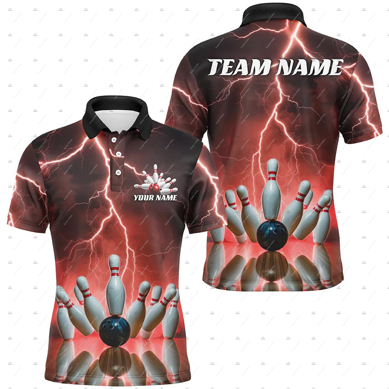 Футболка-поло с коротким рукав – обзор и цена Short Sleeve Bowling Shirt Retro