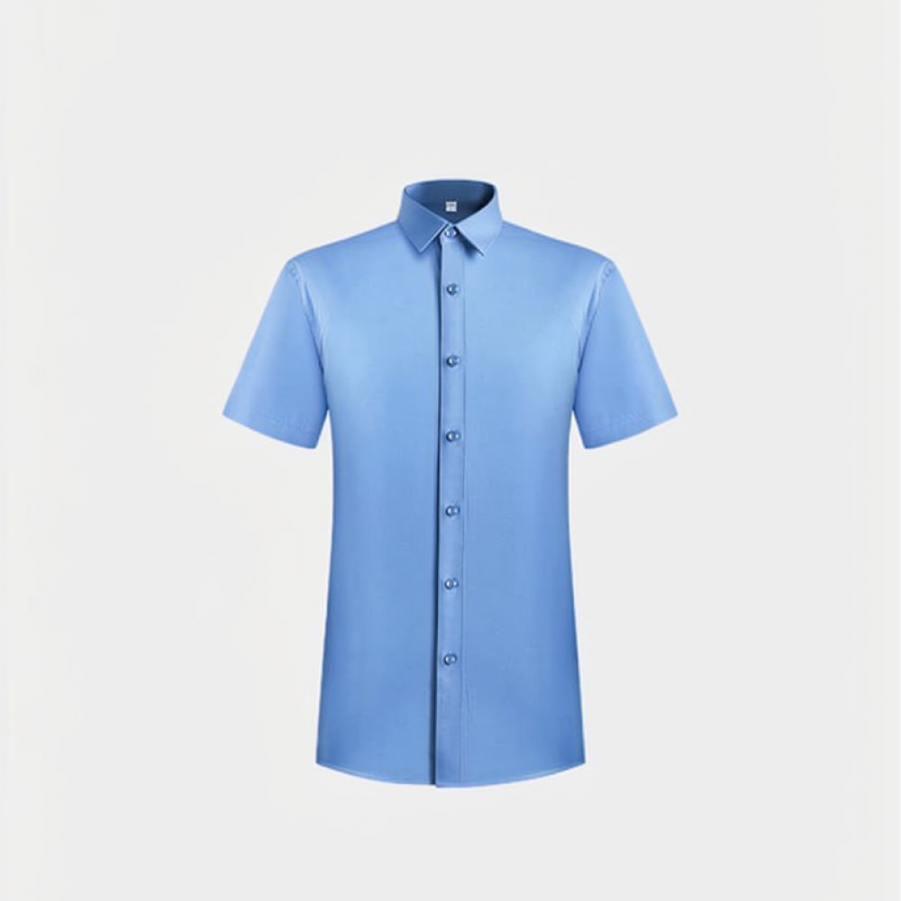 Мужская модная рубашка с длинн – обзор и цена Breathable Bamboo Fiber Shirt Non Iron