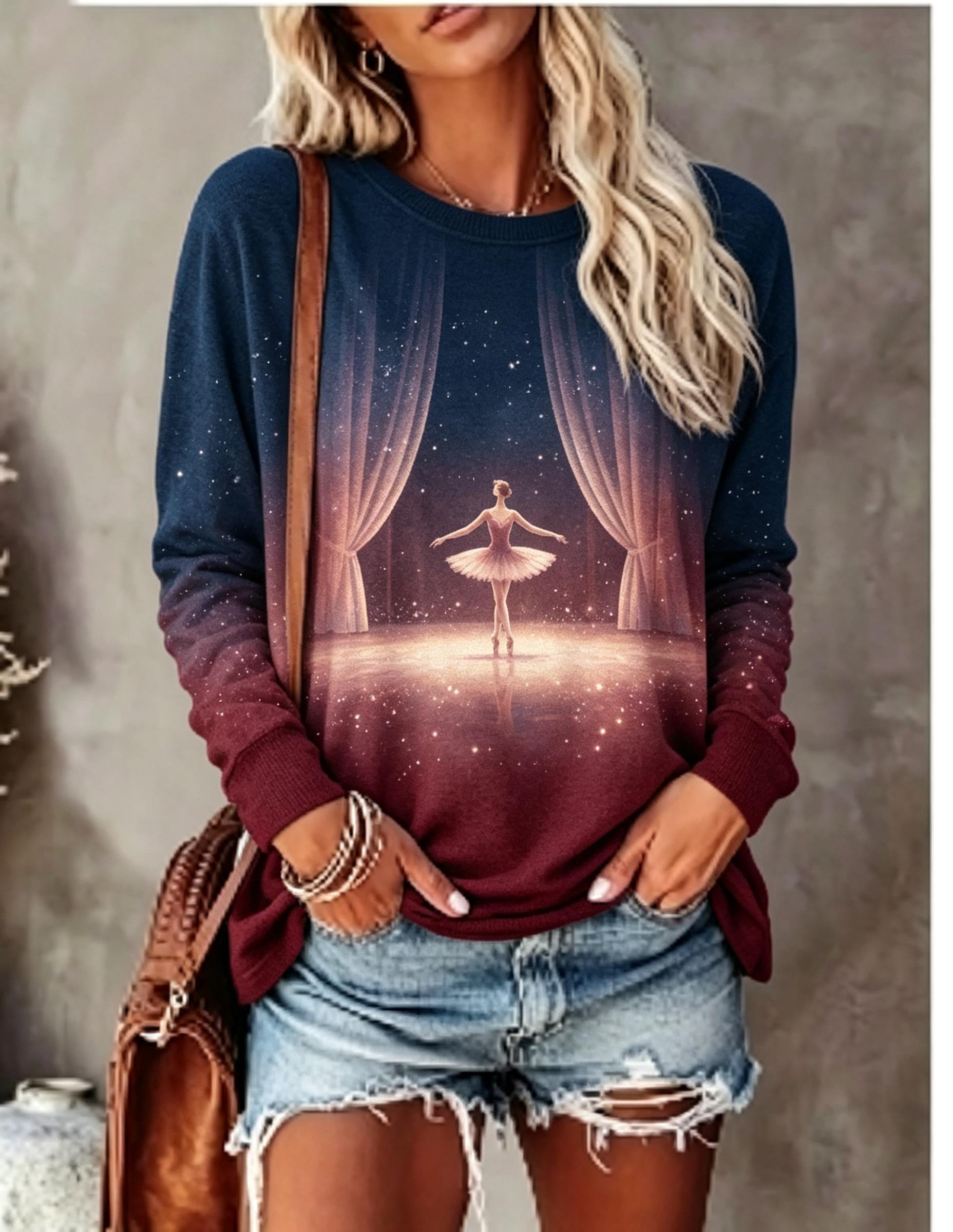 Женская футболка с длинным рук – обзор и цена T-Shirts
