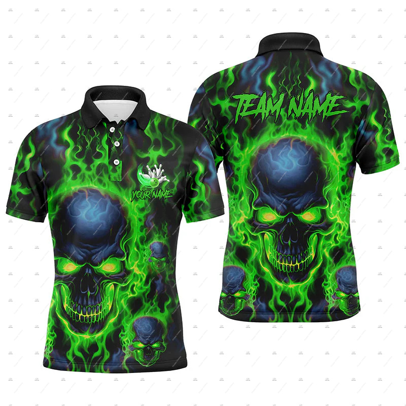 Футболка-поло с коротким рукав – обзор и цена Short Sleeve Bowling Shirt Retro