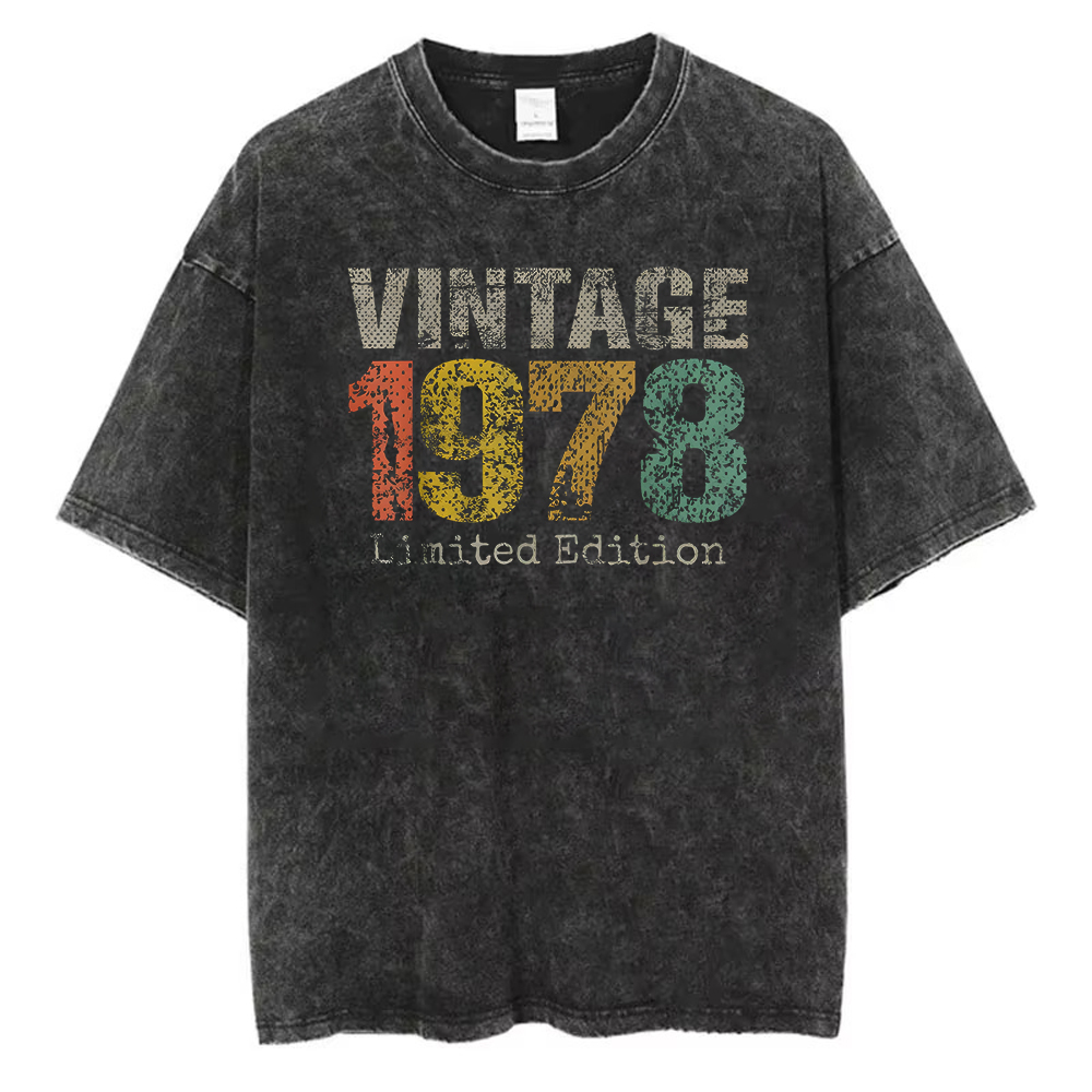 Футболка лимитированной серии  – обзор и цена Acid Wash Vintage Graphic T Shirt