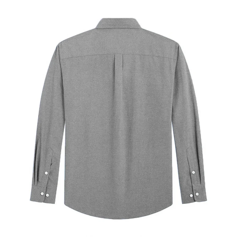 Мужские рубашки с длинным рука – обзор и цена Oxford Cotton Casual Shirt Business